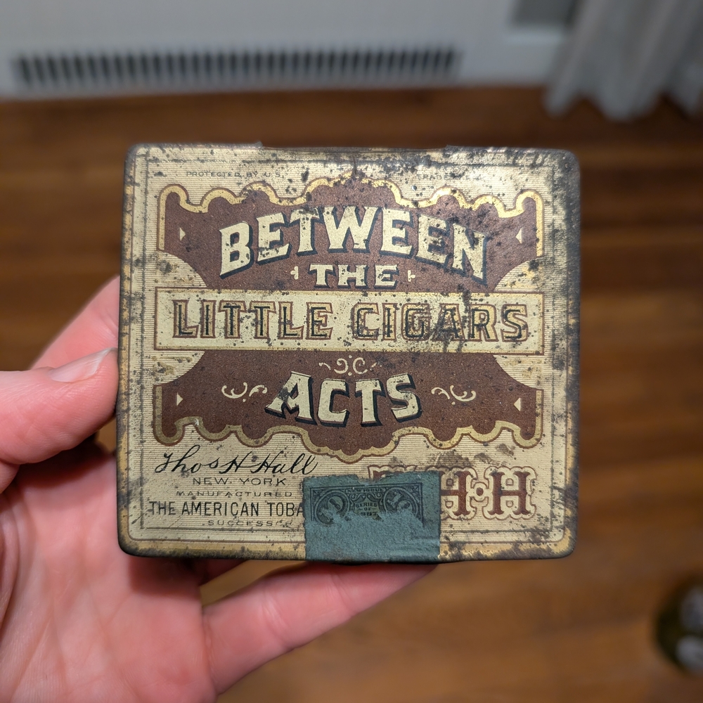 Between the Acts Cigar Tin